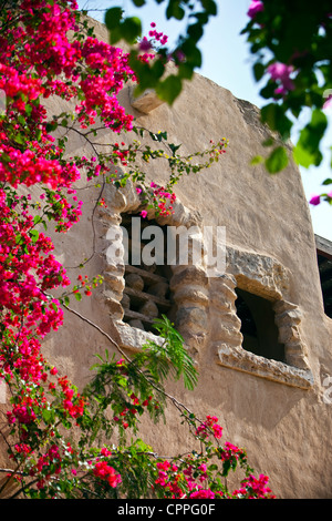 Edificio lungo il Mar Morto, Movenpick Resort Hotel, Giordania, Asia Occidentale Foto Stock