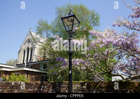 Romsey abbey Inghilterra HAMPSHIRE REGNO UNITO Foto Stock