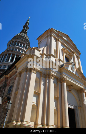 San Gaudenzio basilica chiesa e cupola, Novara, Piemonte, Italia Foto Stock