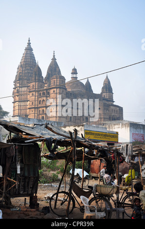 Chaturbhuj tempio in Orchha, India Foto Stock