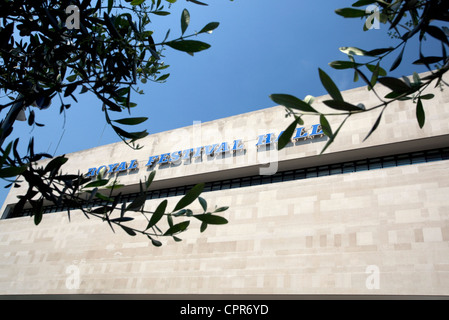 Royal Festival Hall, South Bank di Londra Foto Stock