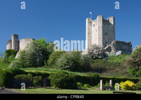 Conisbrough Castle, Conisbrough, Doncaster, England, Regno Unito Foto Stock