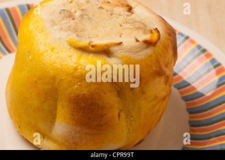 A New York style potato knish Foto Stock