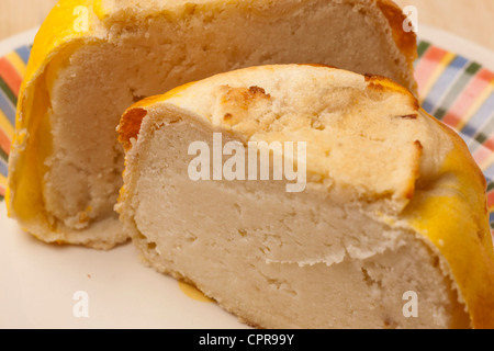 A New York style potato knish Foto Stock