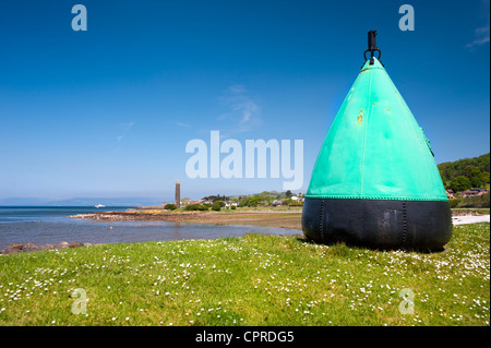 Ampia Baia Ayershire Scozia UK. Foto Stock