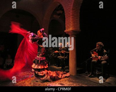 Flamenco spettacolo di danza Siviglia Andalusia Spagna Foto Stock
