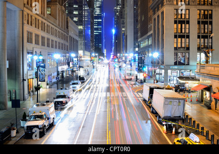 42Nd Street a New York, New York. Foto Stock