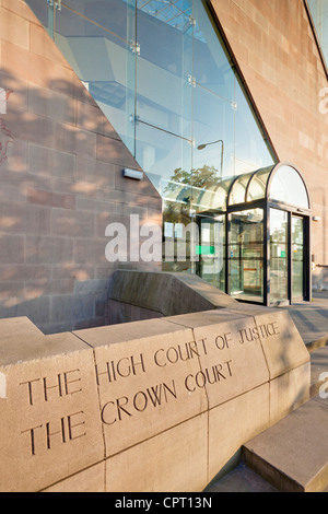 Nottingham crown court city centre Nottinghamshire England Regno Unito GB EU Europe Foto Stock