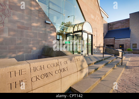 Nottingham crown court city centre Nottinghamshire England Regno Unito GB EU Europe Foto Stock