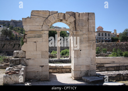 Archway greco Foto Stock