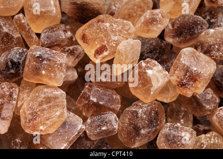 Chrystals di Candi Sugar / Rock di zucchero. Foto Stock