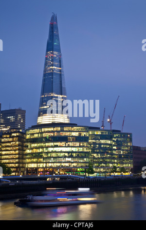 La Shard, London Bridge Quarter, Londra, Inghilterra Foto Stock