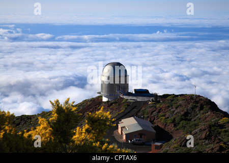 Nordic Optical Telescope (non) , Osservatorio di Roque de los Muchachos, La Palma Isole Canarie Spagna Foto Stock