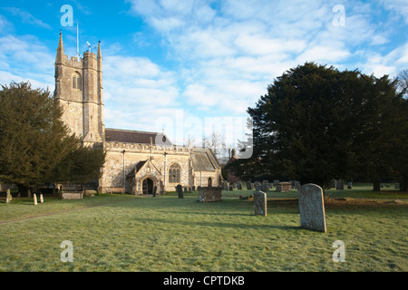 St James chiesa in Avebury, Wiltshire, Regno Unito Foto Stock