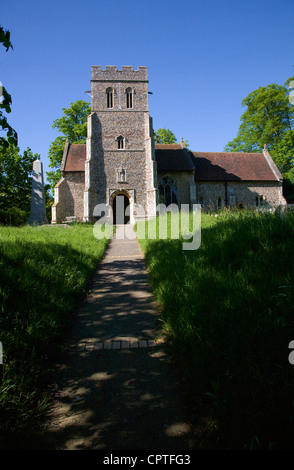 Chiesa di St Mary, Playford, Suffolk, Inghilterra Foto Stock