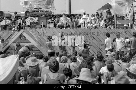 Secondo Atlanta Pop Festival 1970, Swami Satchidandanda Foto Stock