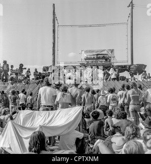 Secondo Atlanta Festival Pop 1970 Foto Stock