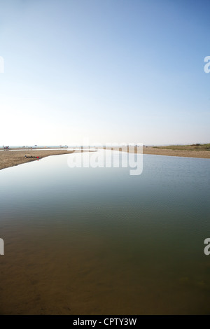 Spiaggia di Cala Encendida a cadice andalusia in Spagna Foto Stock