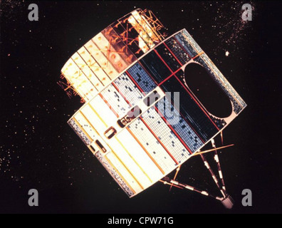 Artista di rendering del NOAA VA 3 terra via satellite di osservazione Foto Stock