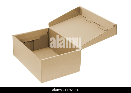 Scatola di cartone Foto Stock