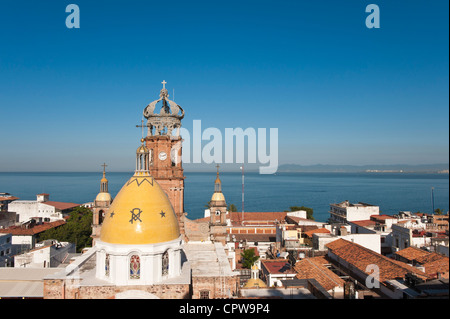 Messico, Puerto Vallarta. La Nostra Signora di Guadalupe la Chiesa a Puerto Vallarta, Messico. Foto Stock