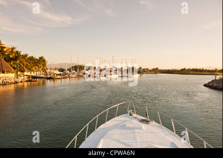 Messico, Puerto Vallarta. Marina Vallarta, Puerto Vallarta, Messico. Foto Stock