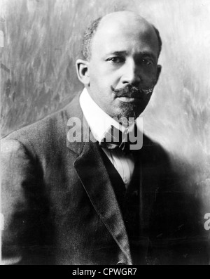 William Edward Burghardt "W. E. B.' Du Bois, sociologo americano, storico, diritti civili attivista, Pan-Africanist, autore Foto Stock