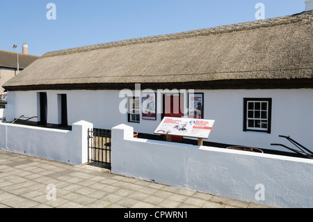 Il centro del patrimonio per Andrew Jackson, settimo PRESIDENTE DEGLI STATI UNITI D'AMERICA, Carrickfergus Foto Stock