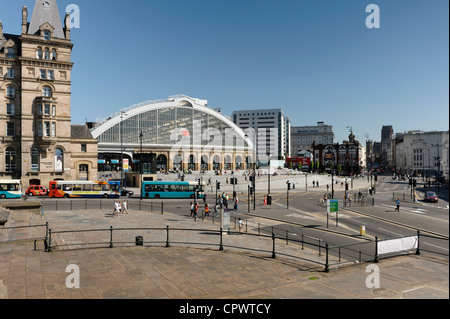 Liverpool Lime Street Station Foto Stock