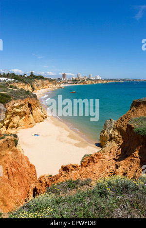 Spiaggia di Praia do Vau, vicino a Portimao Algarve Foto Stock