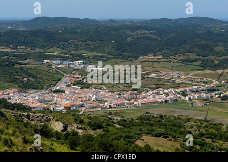 Il menorcan town di es mercadel menorca Spagna Foto Stock