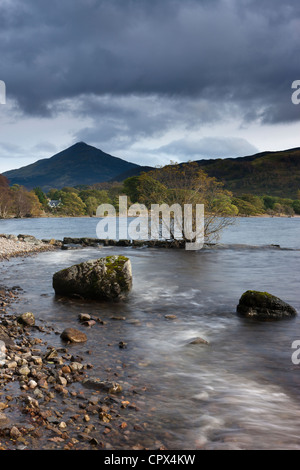 Schiehallion & Loch Rannoch, Perthshire Scozia Scotland Foto Stock