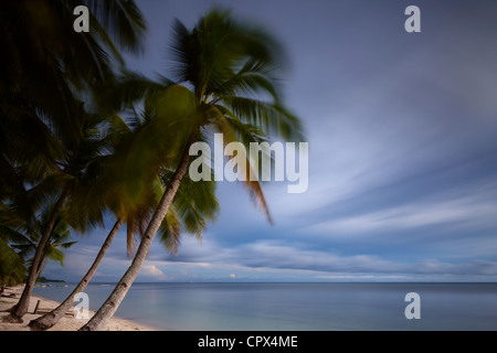 Spiaggia di San Juan, Siquijor, Visayas, Filippine Foto Stock