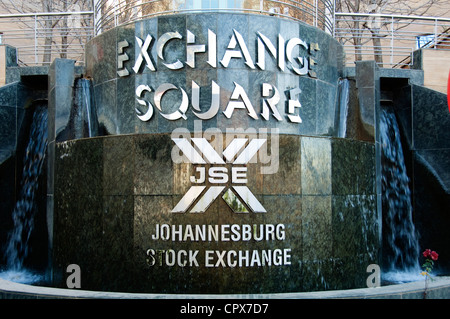 Borsa valori di Johannesburg Foto Stock