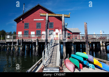 Coupeville Wharf - Coupeville, Whidbey Island, Stati Uniti di Washington Foto Stock