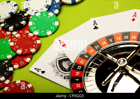 Sfondo del casinò! Foto Stock