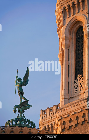 Francia, Rhone, Lione, sito storico Patrimonio Mondiale dell'UNESCO, la cattedrale di Notre Dame de Fourviere Basilica Foto Stock