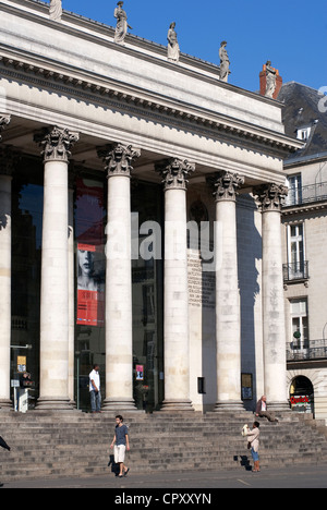 Francia, Loire Atlantique, Nantes, teatro Graslin Foto Stock