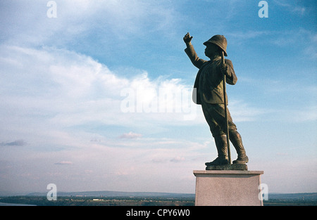 Stanley, Henry Morton (John Rowlands), 28.1.1841 - 10.5.1904, british Africa explorer, British Africa explorer, a tutta lunghezza, monumento, Foto Stock