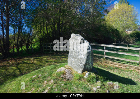 L'Aquila di pietra, Strathpeffer Ross-shire, Scozia. Foto Stock