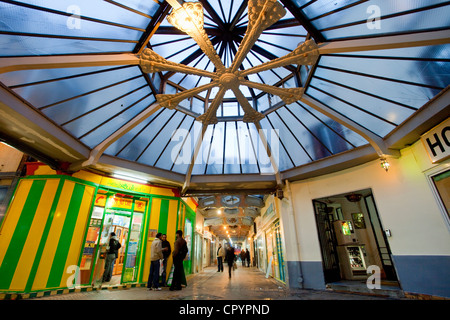 Francia, Parigi, Grands Boulevards, Passage du Prado Foto Stock