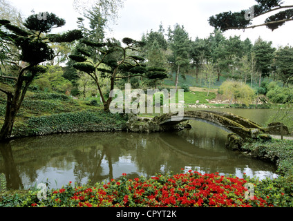 Francia Maine-et-Loire Maulevrier progettata da Alexandre Marcel dal 1899 al 1910 Parc Oriental de Maulevrier orientale del Parco Foto Stock