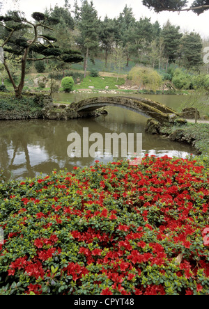 Francia Maine-et-Loire Maulevrier progettata da Alexandre Marcel dal 1899 al 1910 Parc Oriental de Maulevrier orientale del Parco Foto Stock