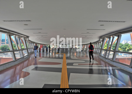 La metropolitana Cidade Nova station Rio de Janeiro in Brasile Foto Stock