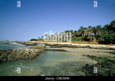 Il Senegal, la spiaggia di Cap Skirring Foto Stock