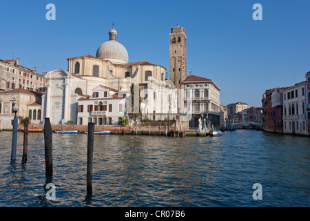 Chiesa di San Geremia San Geremia è la Chiesa, Palazzo Labia, Venezia, Italia e Europa Foto Stock