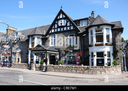 McKay's Restaurant, Atholl Road sulla A924, Pitlochry, Perthshire Foto Stock