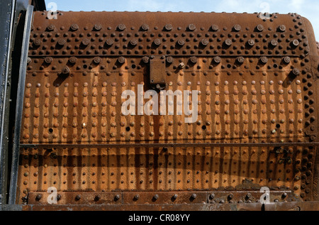 Barry Treno a Vapore cimitero, South Wales, degli anni ottanta Foto Stock