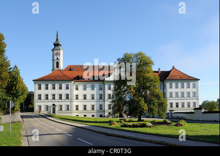 Abbazia Schaeftlarn, Alta Baviera, Baviera, Germania, Europa PublicGround Foto Stock