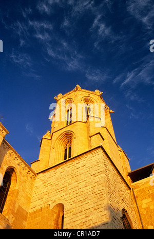 In Spagna, in Catalogna, provincia di Tarragona, Tarragonas comarca, Tarragona, il campanile di Santa Maria de Cattedrale di Tarragona Foto Stock